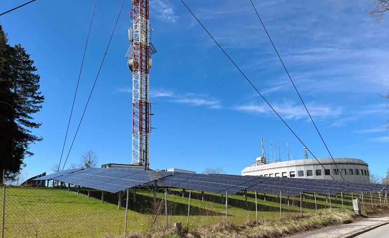 Erneuerbare Energie für das ORS-Sendernetz