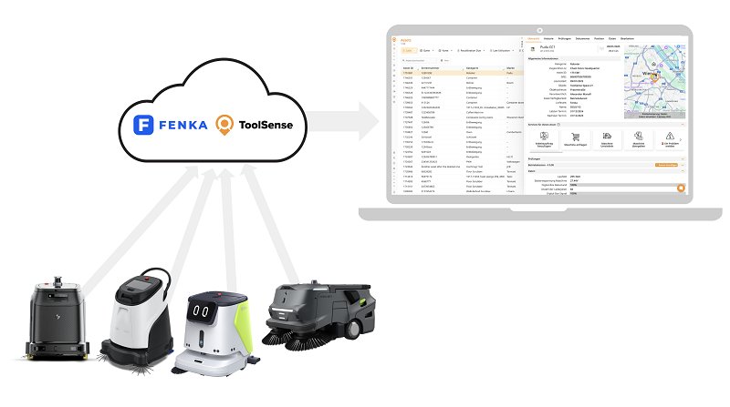 ToolSense und FENKA Robotics: Partnerschaft für eine neue Ära der Gebäudereinigung