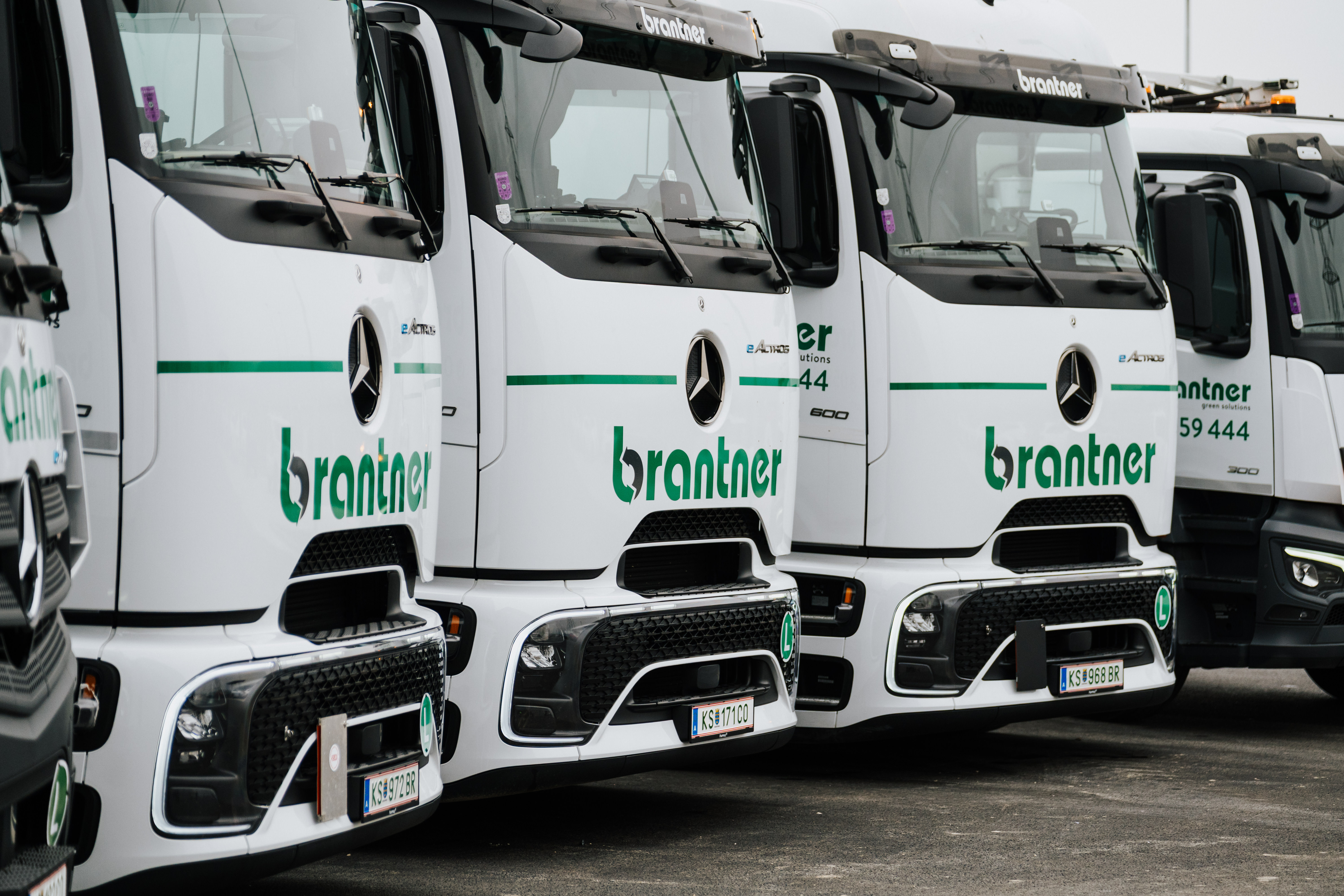 Größte E-Lkw-Flotte der Abfallwirtschaft