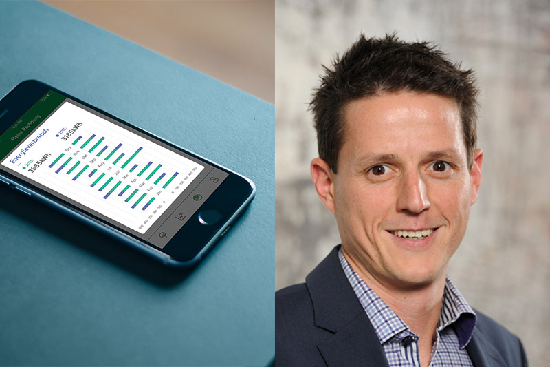 Christian Schneider, Business Devopment bei der Kelag, setzt die »GreenApp« gemeinsam mit dem Entwicklungspartner mobile agreements um.