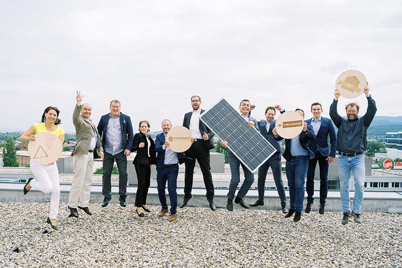 Campus 21: Solarenergie für 150 Unternehmen unter einem Dach