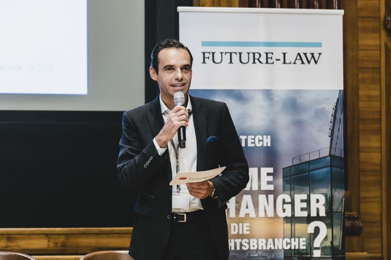 LexisNexis-CEO Alberto Sanz de Lama bei der "Legal Tech Konferenz 2017"