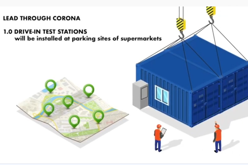 Wiener Unternehmen entwickelt Corona-Test-Stationen für Unternehmen