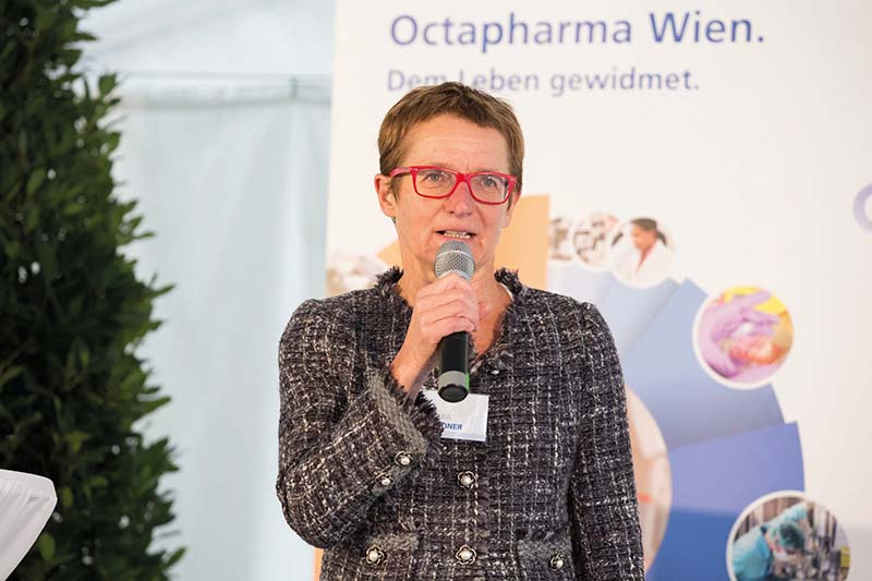 Foto: Barbara Rangetiner, Octapharma: »Wir profitieren von dem ausgezeichneten Fachpersonal und dem guten Netzwerk, das Wien bietet.«