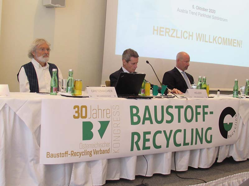 Foto: »Baustoffrecycling befindet sich nun an einem Wendepunkt. Kreislaufwirtschaft spielt künftig eine noch größere Rolle«, ist Thomas Kasper, Präsident des BRV, überzeugt.