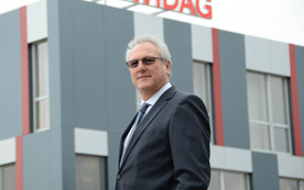 Dywidag-Geschäftsführer Herbert Berger blickt zuversichtlich in die spannende Zukunft der Baubranche. 