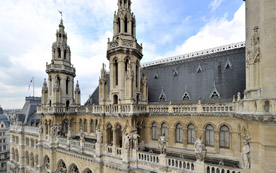 Das Wiener Rathaus wird für 35,7 Millionen Euro generalsaniert.